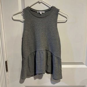 Gray tank top